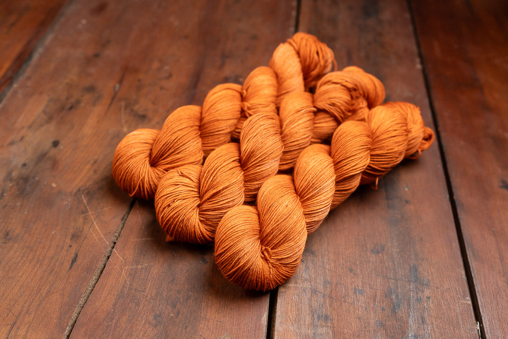 "Slutty Squash" Fingering Weight Yarn