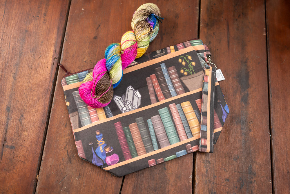 "Dark Academia"--Project bag and matching yarn kit