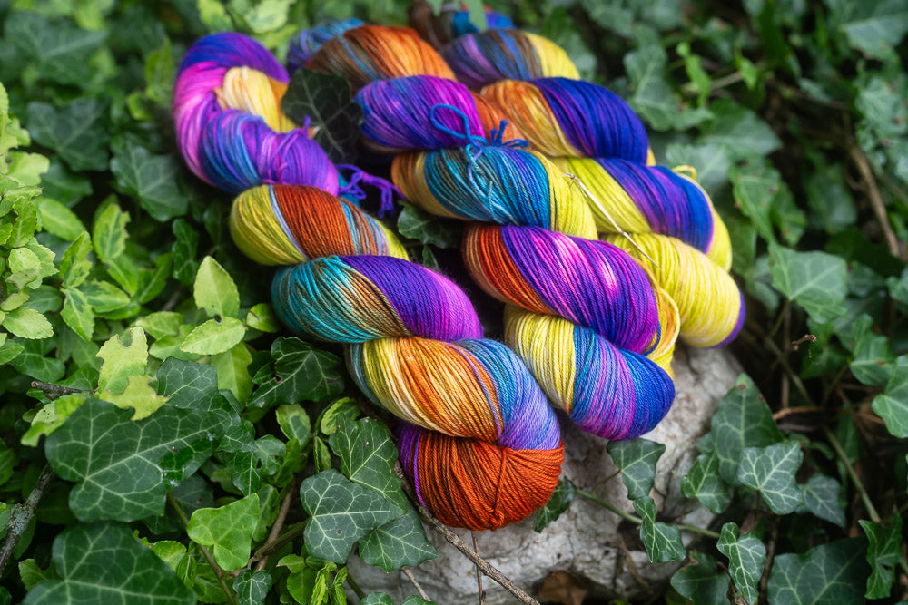 "Deep Sea Dive" Fingering Weight Yarn