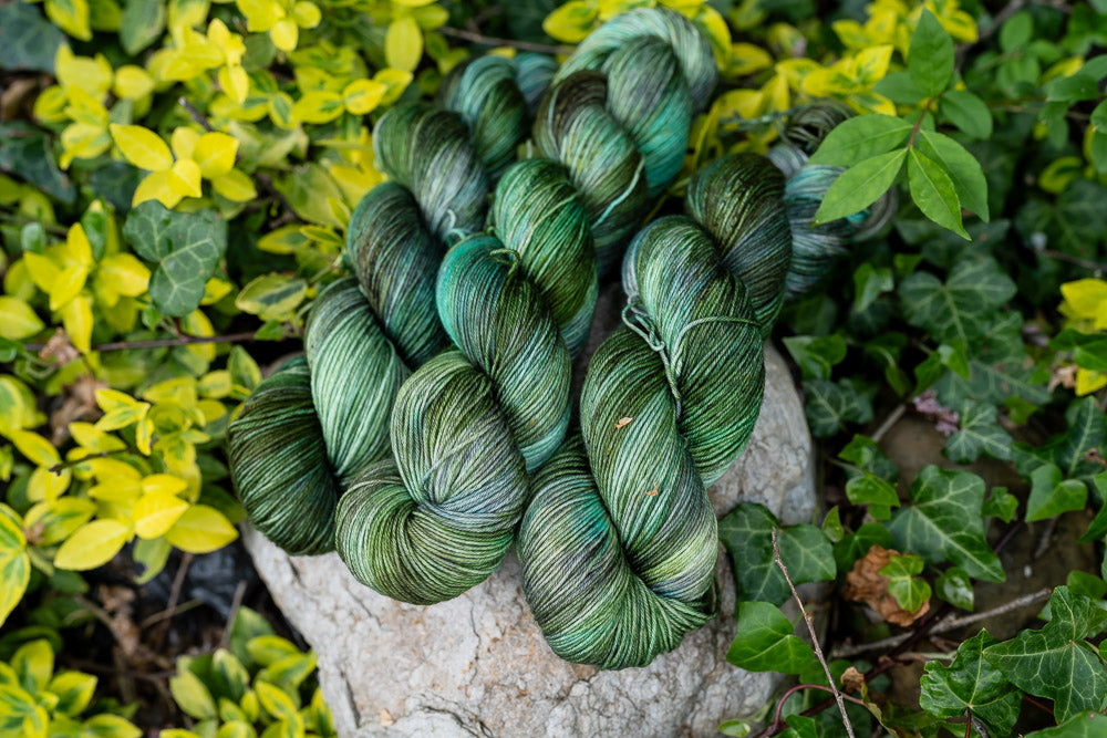 "Evening Ivy" Fingering Weight Yarn