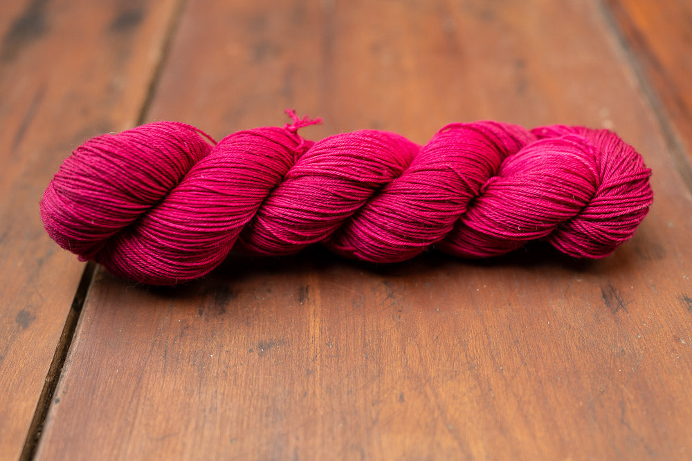 "Lipstick" Fingering Weight Yarn