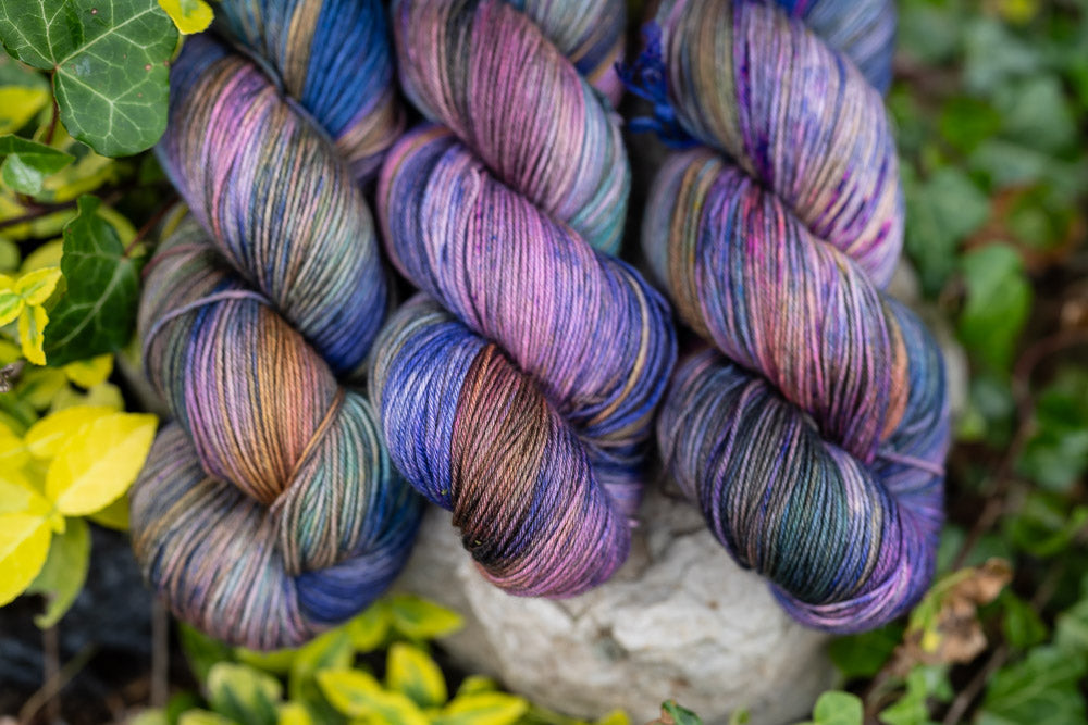 "Moon Garden" Fingering Weight Yarn