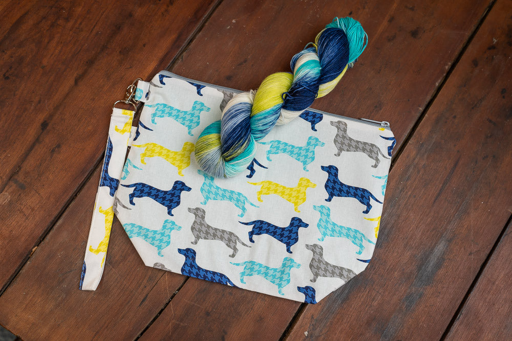 "Whimsical Weens"--Project bag and matching yarn kit